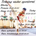 Träning under sportlovet